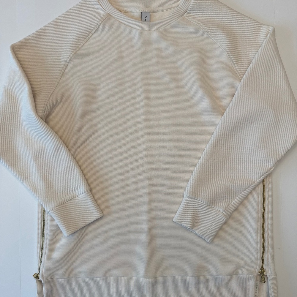 Varley Side Zip Sweatshirt, size L